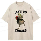 Washed Unisex T-Shirt with Japanese Culture