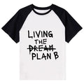 Unisex Cotton Raglan Tee for Summer Vacation