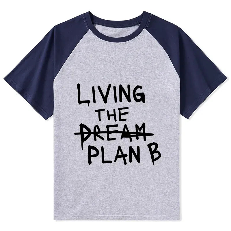 Kyoto-Lion Implement Plan B Raglan T-shirt