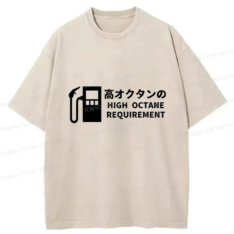 Kyoto-Lion High Octane Requirement Washed T-Shirt