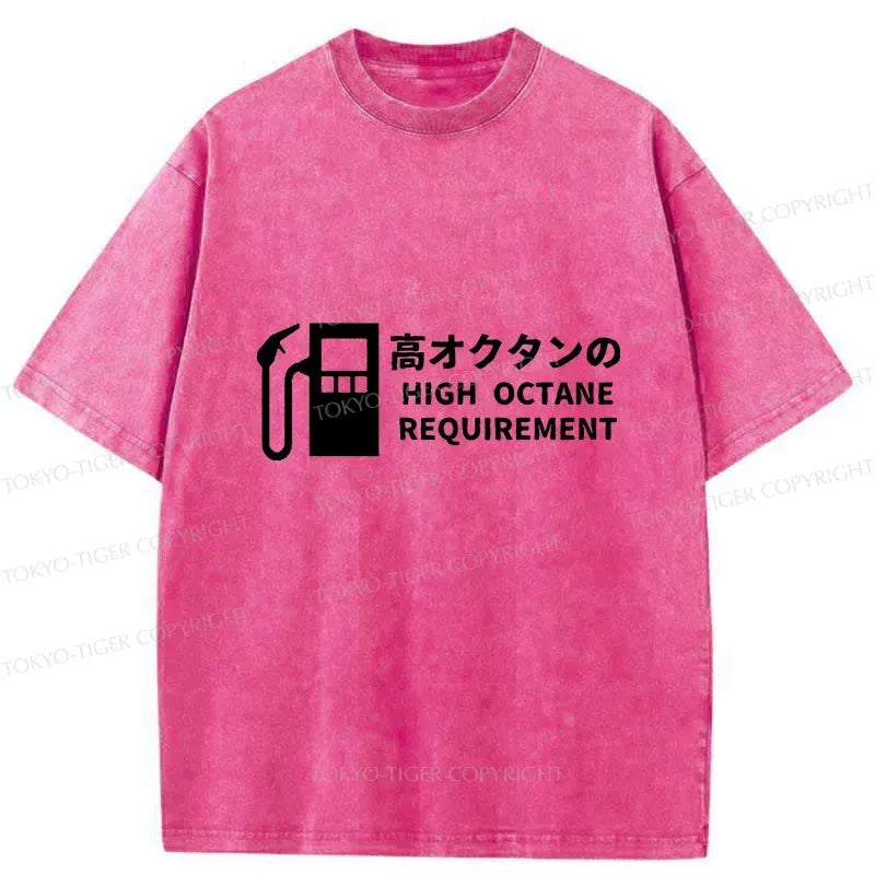 Kyoto-Lion High Octane Requirement Washed T-Shirt