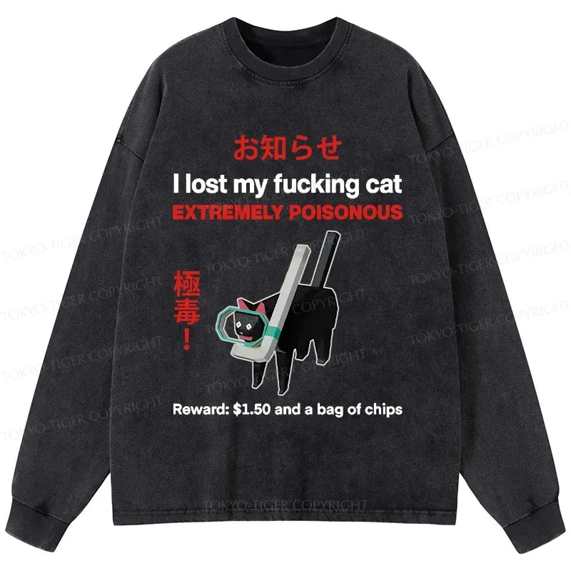 toxic cat design limited edition t-shirt