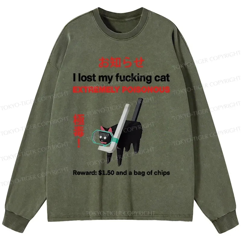 toxic cat design limited edition t-shirt