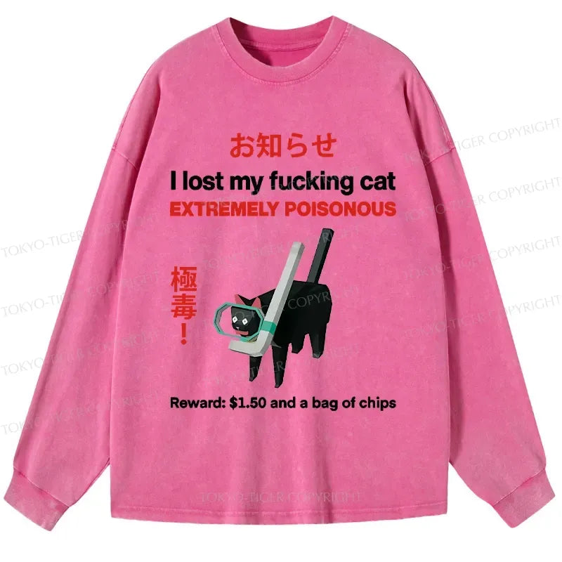 toxic cat design limited edition t-shirt