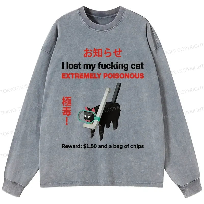 toxic cat design limited edition t-shirt