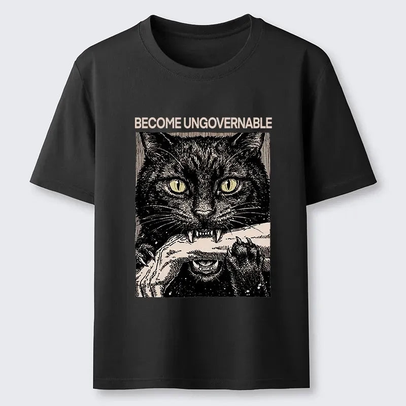 Japanese Black Cat Classic Tee