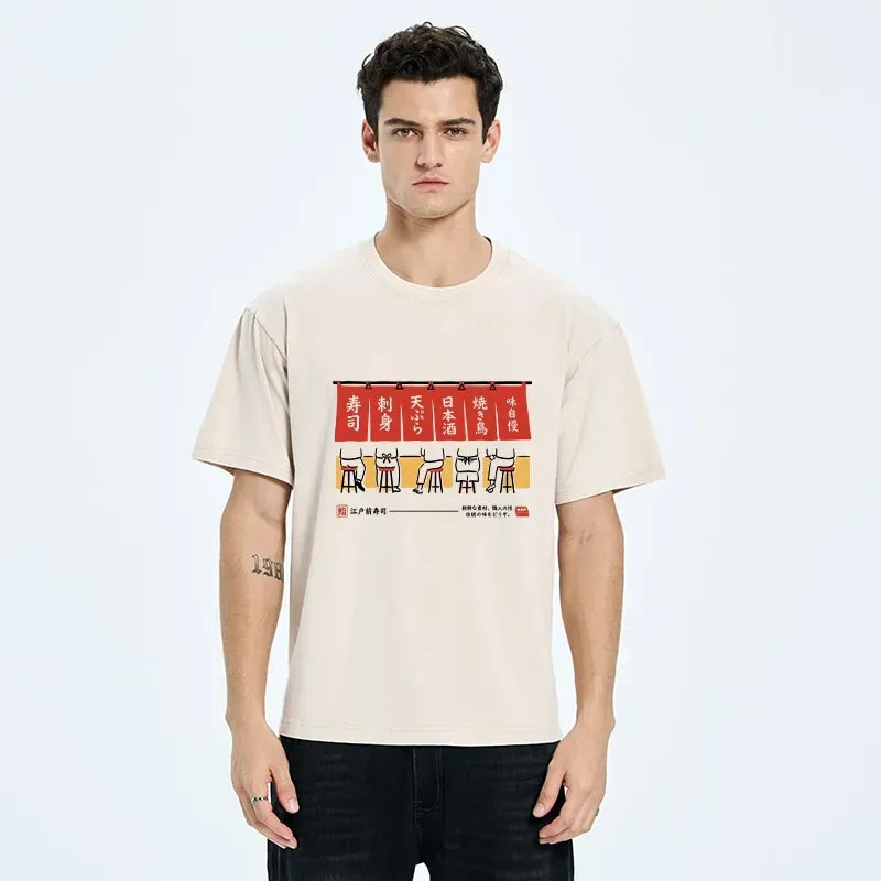 Unisex Japanese T-Shirt for Casual Daily Wear