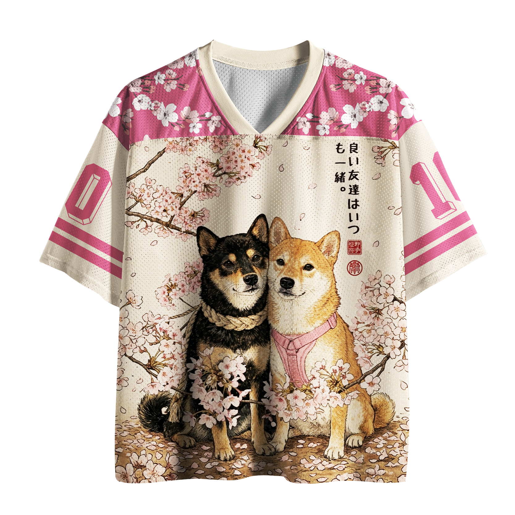 Japanese Sakura Mesh Jersey Best Seller