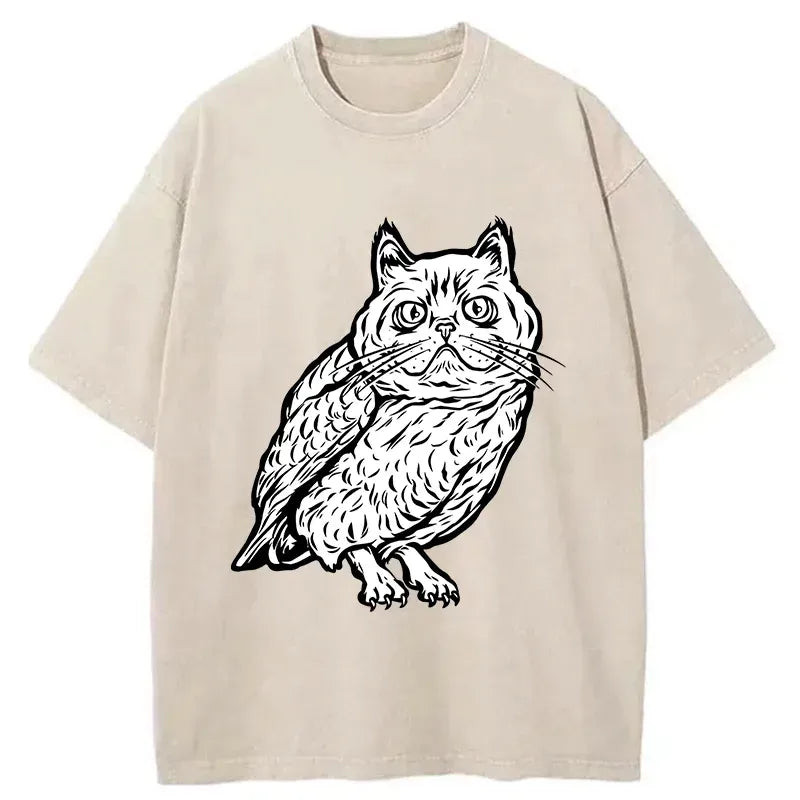 japanese streetwear owl t-shirt best seller