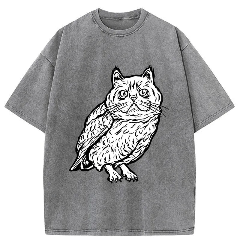 japanese streetwear owl t-shirt best seller