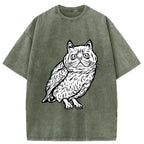 japanese streetwear owl t-shirt best seller