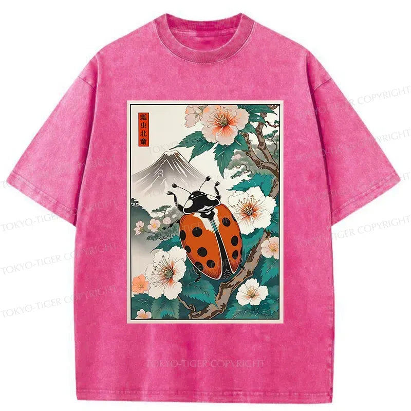 Washed Japanese T-Shirt with Free Shipping