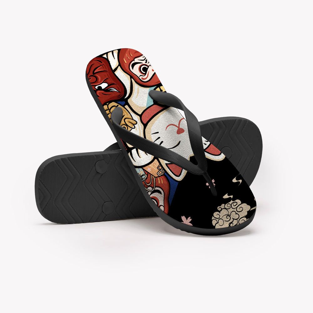 Kyoto Lion Flip Flops Must-have for Beach