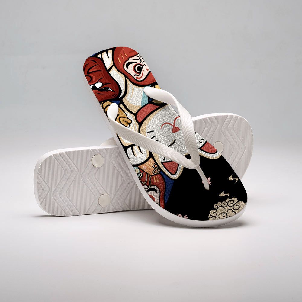 Kyoto Lion Flip Flops Must-have for Beach