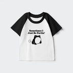 farting frog kids t-shirt