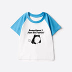 farting frog kids t-shirt
