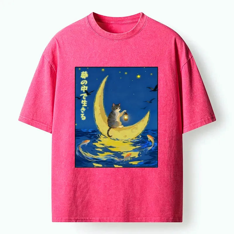 Washed Unisex T-Shirt for Daily Wear