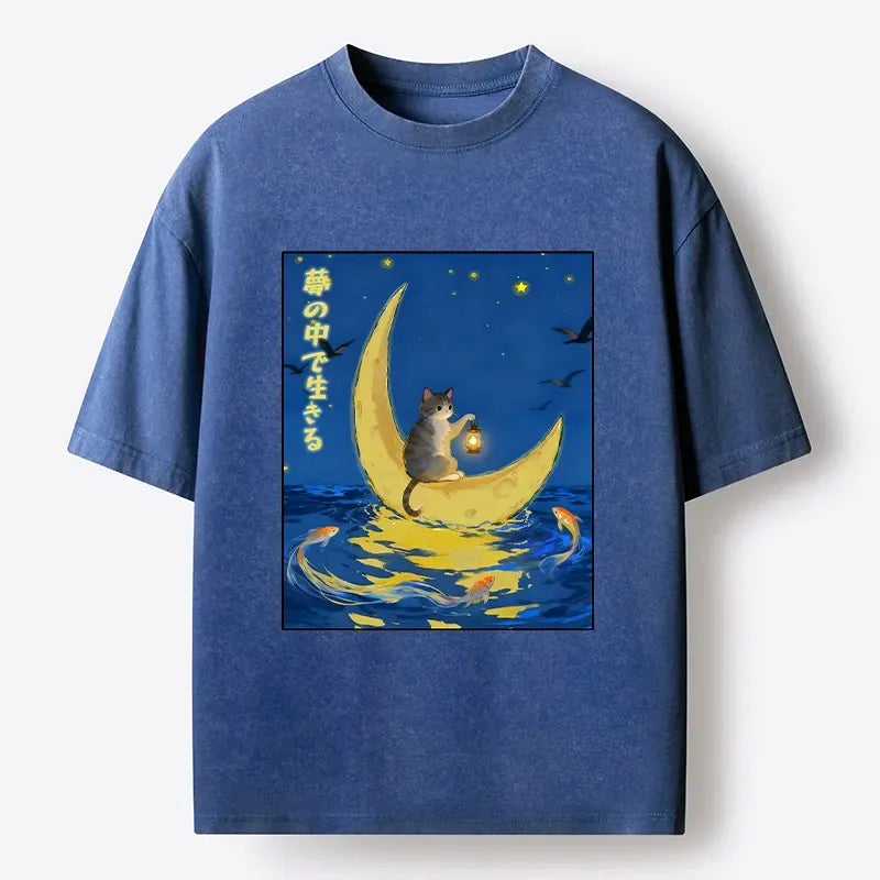 Washed Unisex T-Shirt for Daily Wear