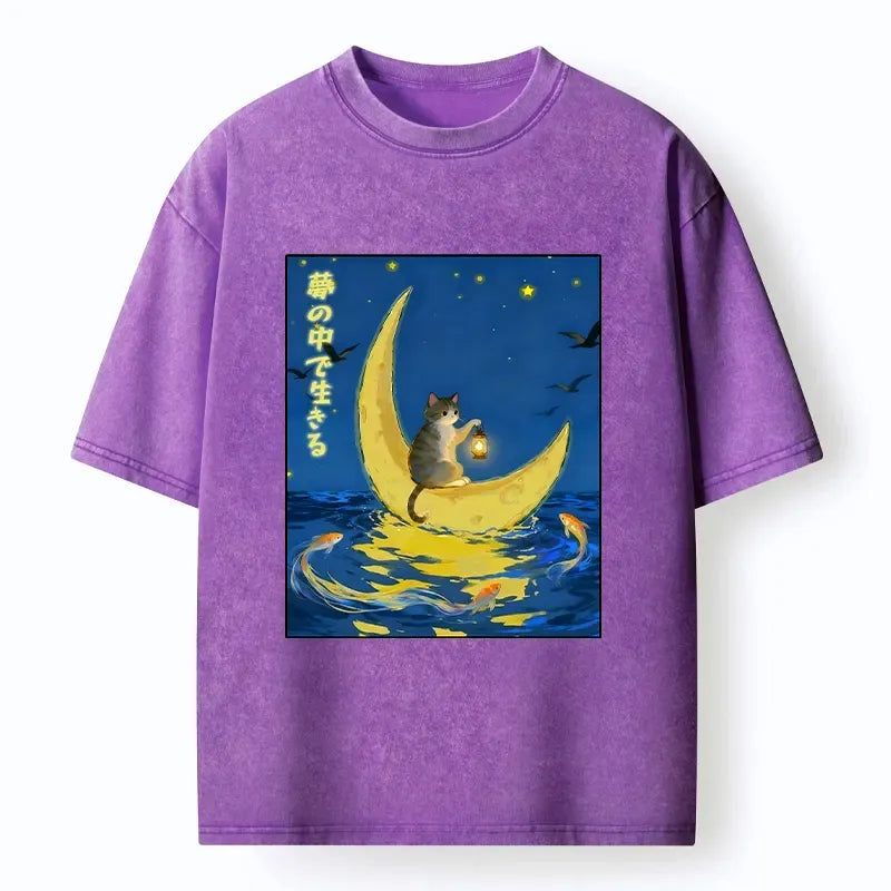 Washed Unisex T-Shirt for Daily Wear