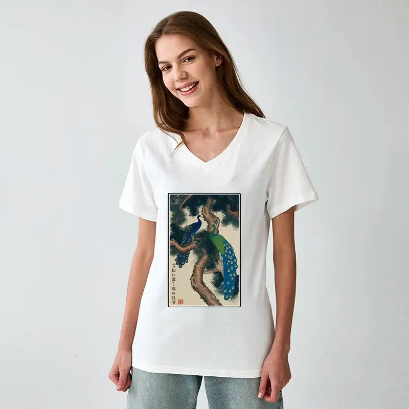 Snowy Pines Classic Tee for Vacation