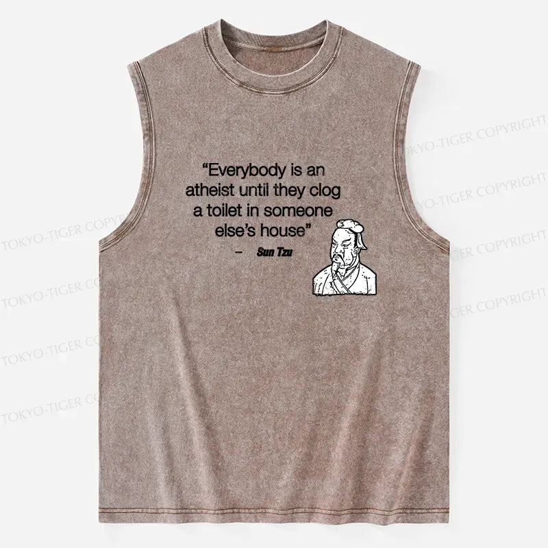 Kyoto-Lion Funny Sun Tzu Saying Washed Tank