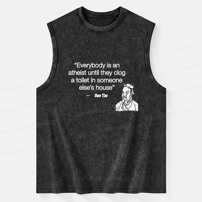 washed vintage tank top streetwear men