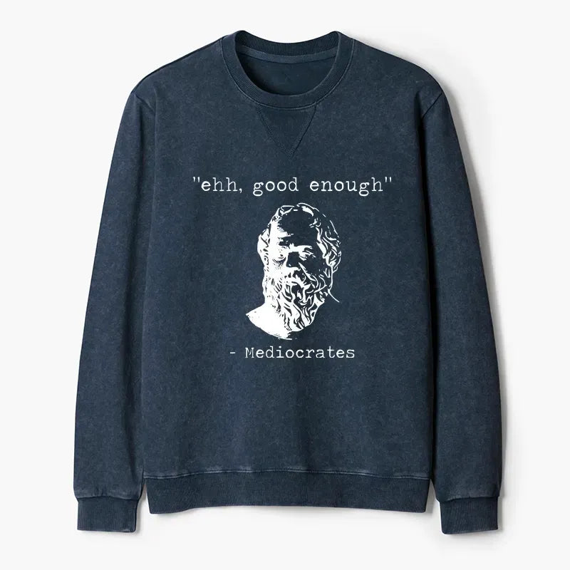 Washed Terry Unisex Sweatshirt for Streetwear