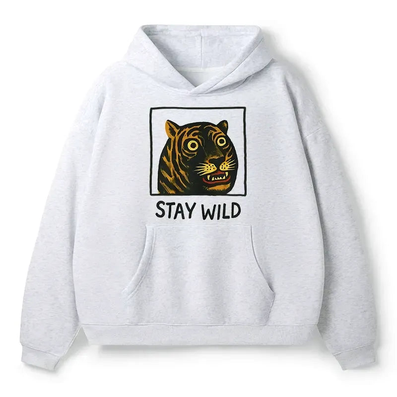 Cute Tiger Hoodie for Daily Wear