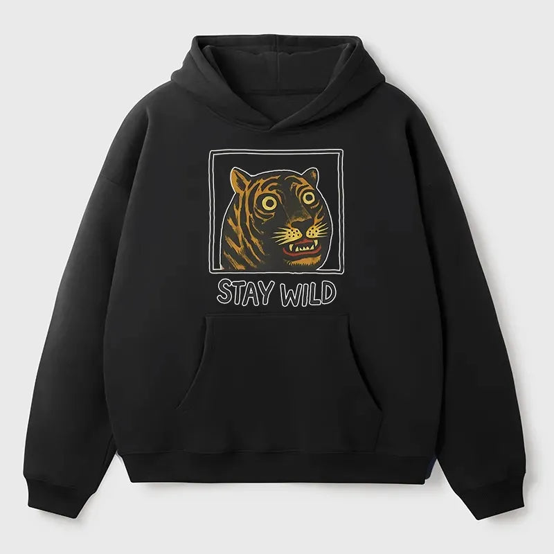 Cute Tiger Hoodie for Daily Wear