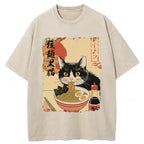 vintage Kyoto lion cat tee
