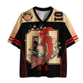 kyoto koi mesh jersey for daily wear