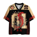 kyoto koi mesh jersey for daily wear