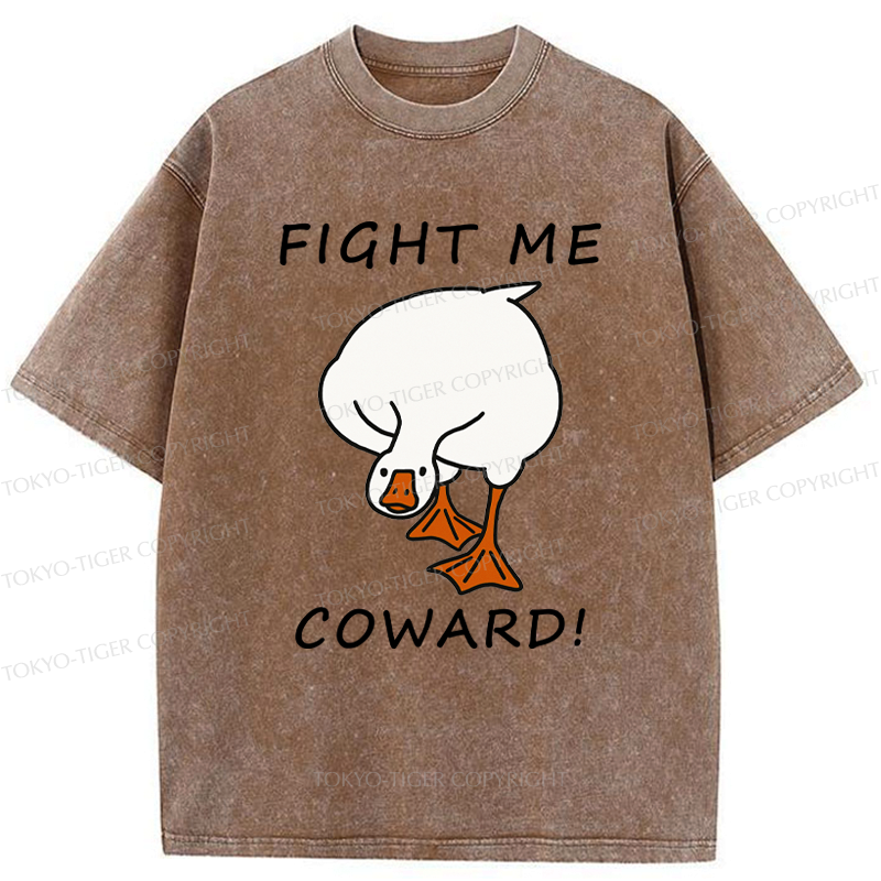Kyoto-Lion Philosophy Of A Fighter Goose Washed T-Shirt