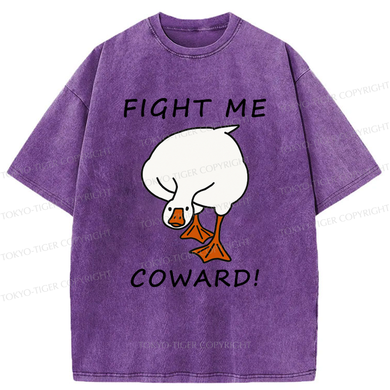 Kyoto-Lion Philosophy Of A Fighter Goose Washed T-Shirt