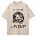 Japanese vintage unisex t-shirt for daily wear