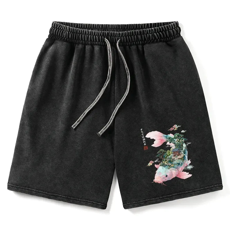 Trending Unisex Washed Shorts for Streetwear