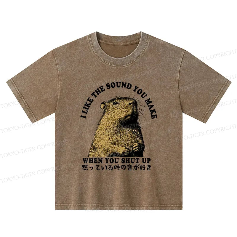 Kyoto Lion sound of silence kids tee