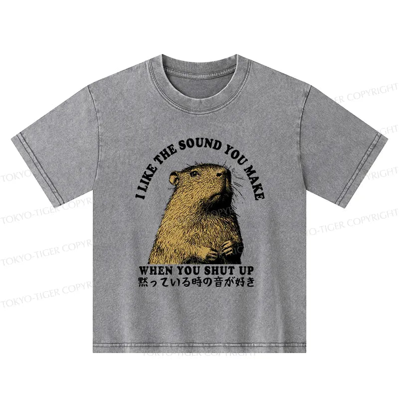 Kyoto Lion sound of silence kids tee