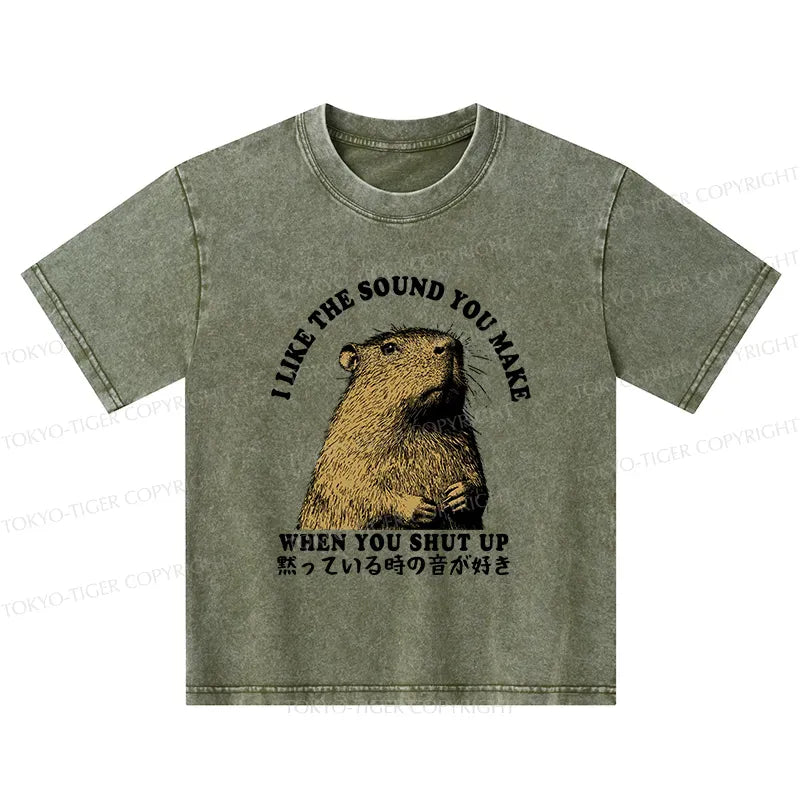 Kyoto Lion sound of silence kids tee