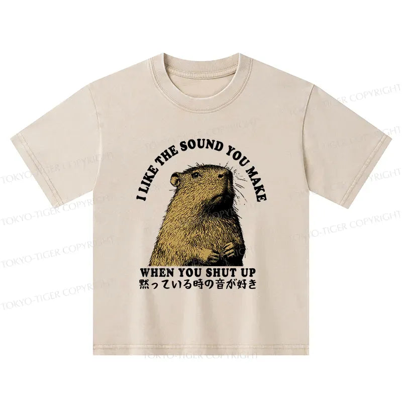 Kyoto Lion sound of silence kids tee