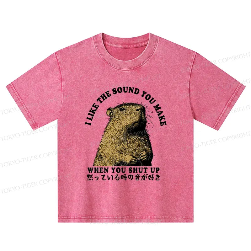 Kyoto Lion sound of silence kids tee