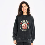 Kyoto-Lion Retro Osaka Octopus Washed Sweatshirt