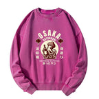 Kyoto-Lion Retro Osaka Octopus Washed Sweatshirt