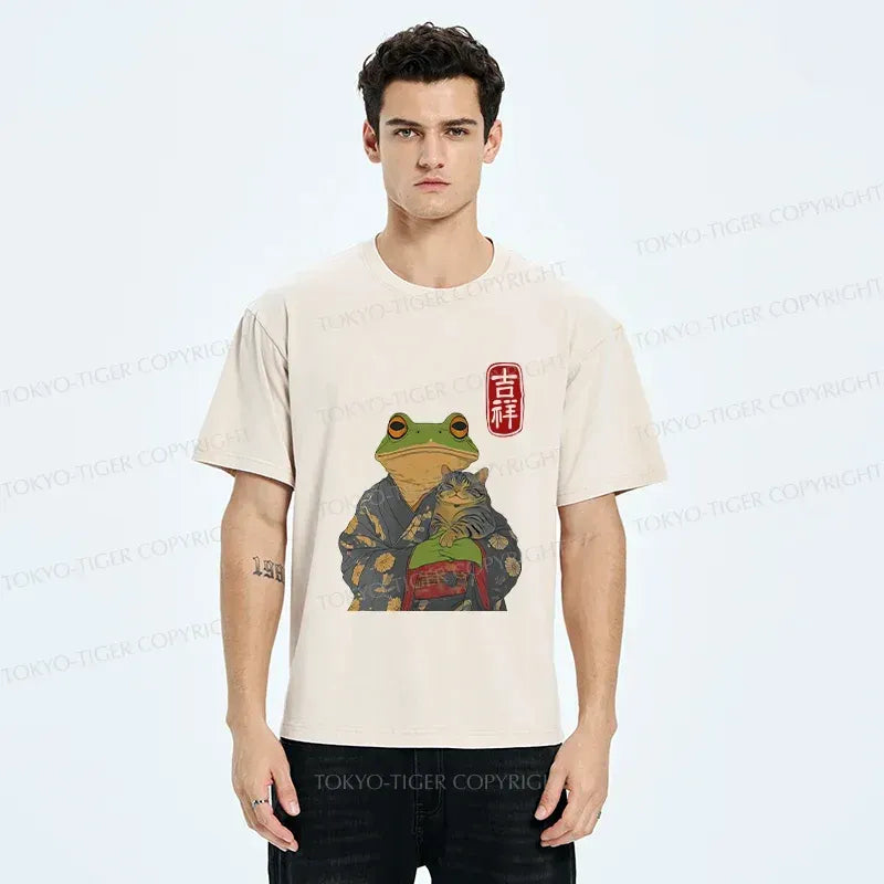 Japanese Washed T-Shirt on Sale