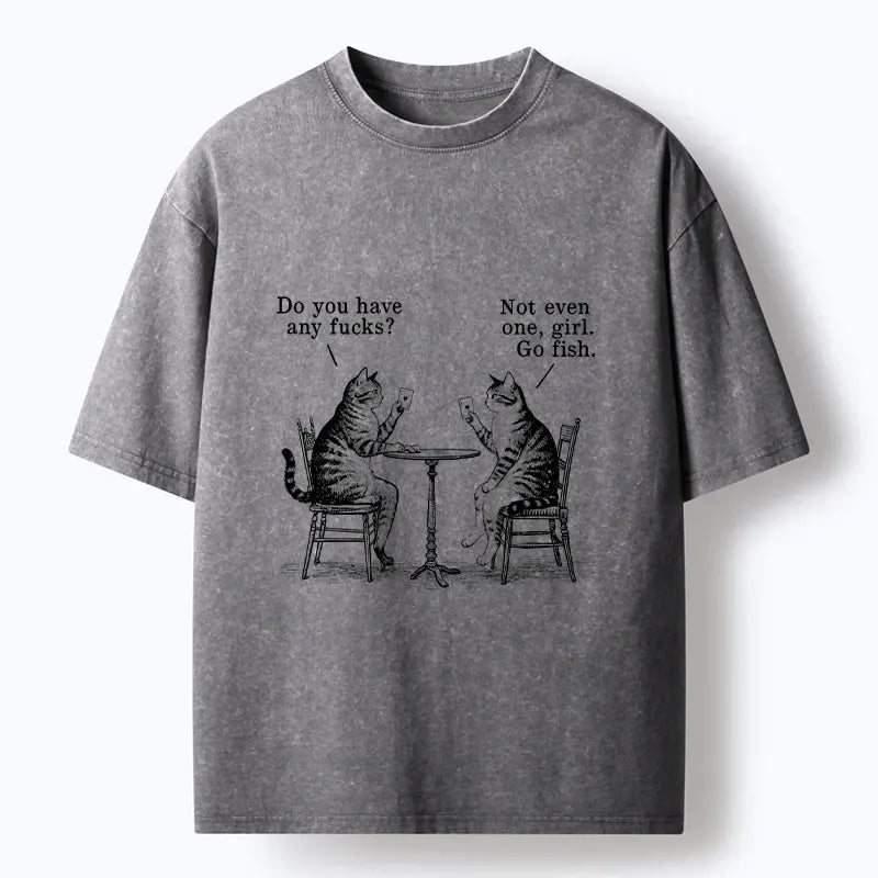 Unisex Cat Poker Night T-Shirt Limited Edition