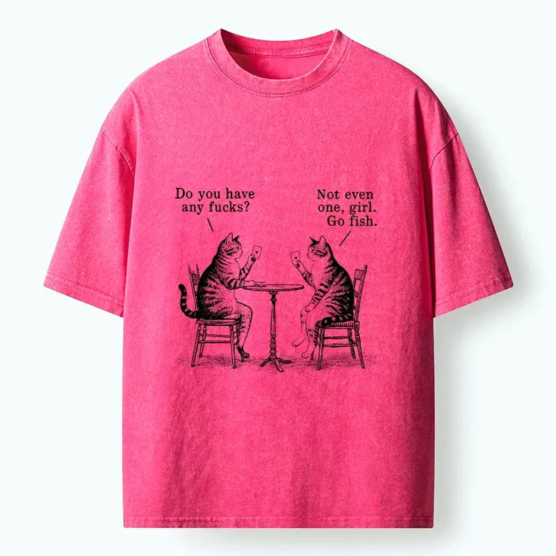 Unisex Cat Poker Night T-Shirt Limited Edition