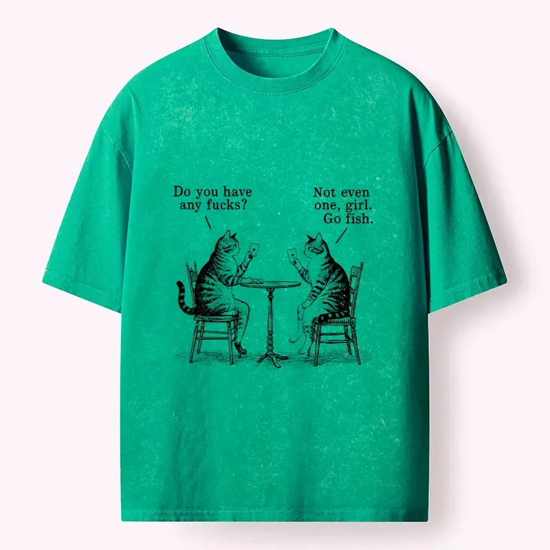 Unisex Cat Poker Night T-Shirt Limited Edition