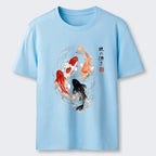 Japanese Koi Fish T-Shirt for Daily Wear