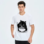 Kyoto Lion Cat T Shirt Gift for Him