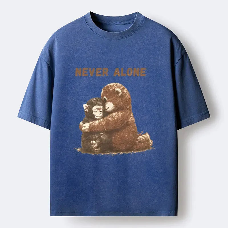 Japanese washed t-shirt for daily wear
